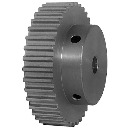 B B MANUFACTURING 38-5M09-6A4, Timing Pulley, Aluminum, Clear Anodized,  38-5M09-6A4